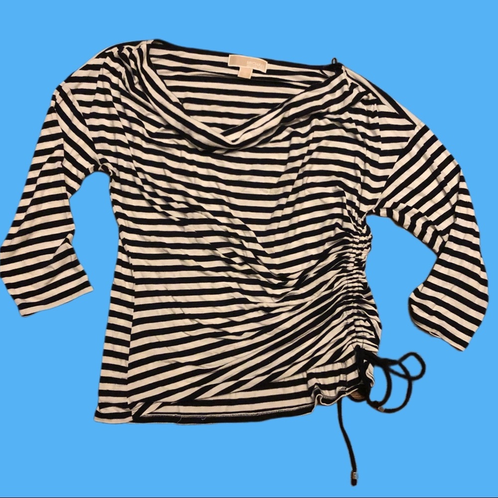 🔥Michael Kors Striped Blouse - Picture 1 of 4